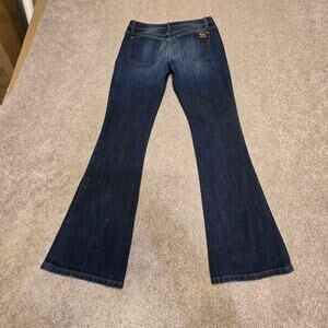 Designer retro casual statement trendy Flare Joe's Jeans Fit Provocateur W26